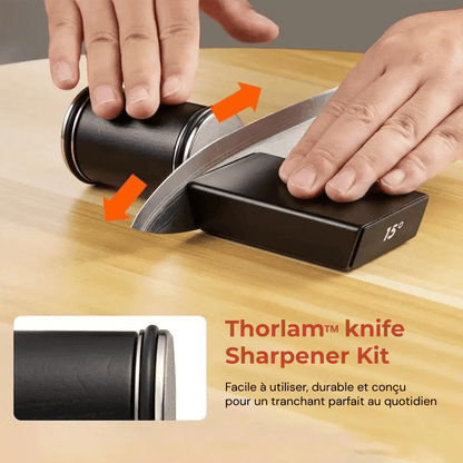 Aiguiseur cylindrique Premium design - Noir